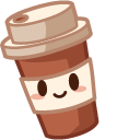 Cute Coffee and Eclair