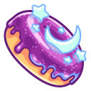 Cute Cosmic Donut and Cake