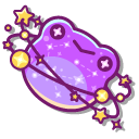 Cute Cosmic Frog
