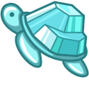 Cute Crystal Turtle