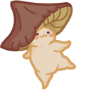 Cute Dancing Mushroom