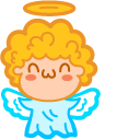 Cute Devil and Angel
