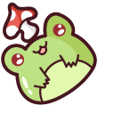Cute Frog and Mushroom Hat