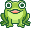 Cute Frog Catch a Fly