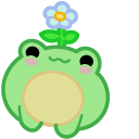 Cute Frog Flower