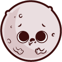 Cute Full Moon