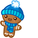 Cute Gingerbreads in Hats
