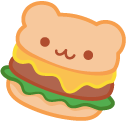 Cute Hamburger and Fries