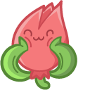 Cute Happy Tulip