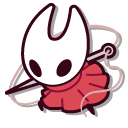 Cute Hollow Knight Hornet with a Needle