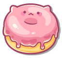 Cute Ice Cream Cat and Donut Cat