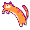 Cute Long Orange Cat