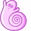 Cute Long Tail Ghost