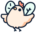 Cute Magical Chicken