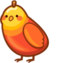 Cute Mango and Banana Parrots