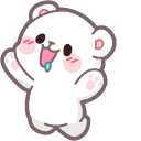 Cute Milk Bear and Carrot