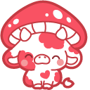Cute Mushroom and Mushroom Cow