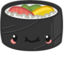 Cute Onigiri and Makizushi