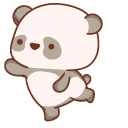 Cute Panda with Bamboo
