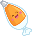 Cute Pastry Bag and Cream