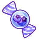 Cute Peach and Blueberry Candies