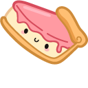 Cute Piece of Cake and Frosted Lemonade