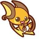 Cute Pokemon Raichu