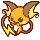 Cute Pokemon Raichu