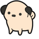 Cute Pug