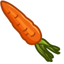 Cute Rabbit and Carrot