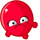 Cute Red Balloon