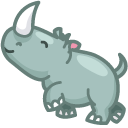 Cute Rhinoceros