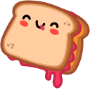 Cute Sandwich and Juice