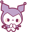 Cute Sanrio Kuromi and My Melody