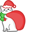 Cute Santa and Deer Cats