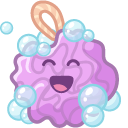 Cute Soap and Shower Sponge