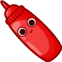 Cute Taco and Sauce