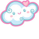 Cute Umbrella and Cloud