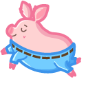 If a Cute Pig Wore Pants