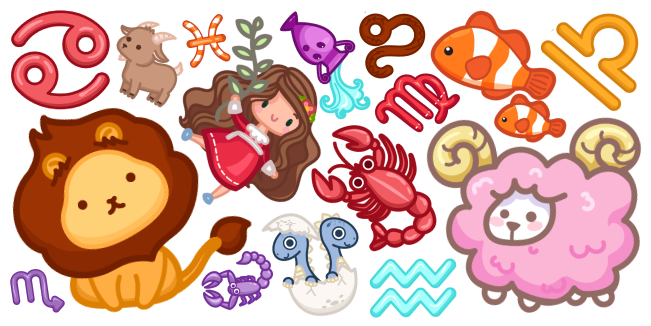 Cute Zodiac Signs