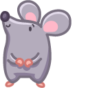Cute Chinese Zodiac Sign Rat