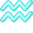 Cute Zodiac Sign Aquarius
