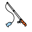 Dandy's World Finn and his Fishing Rod