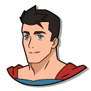 My Adventures with Superman Clark Kent and Superman Logo