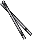 Nightwing and Escrima Sticks