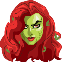 Poison Ivy and Mutant Flower