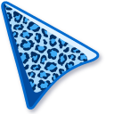 Blue Leopard Color