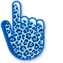 Blue Leopard Color