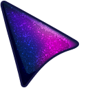 Blue Purple Galaxy