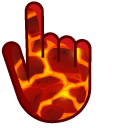 Fiery Lava Color